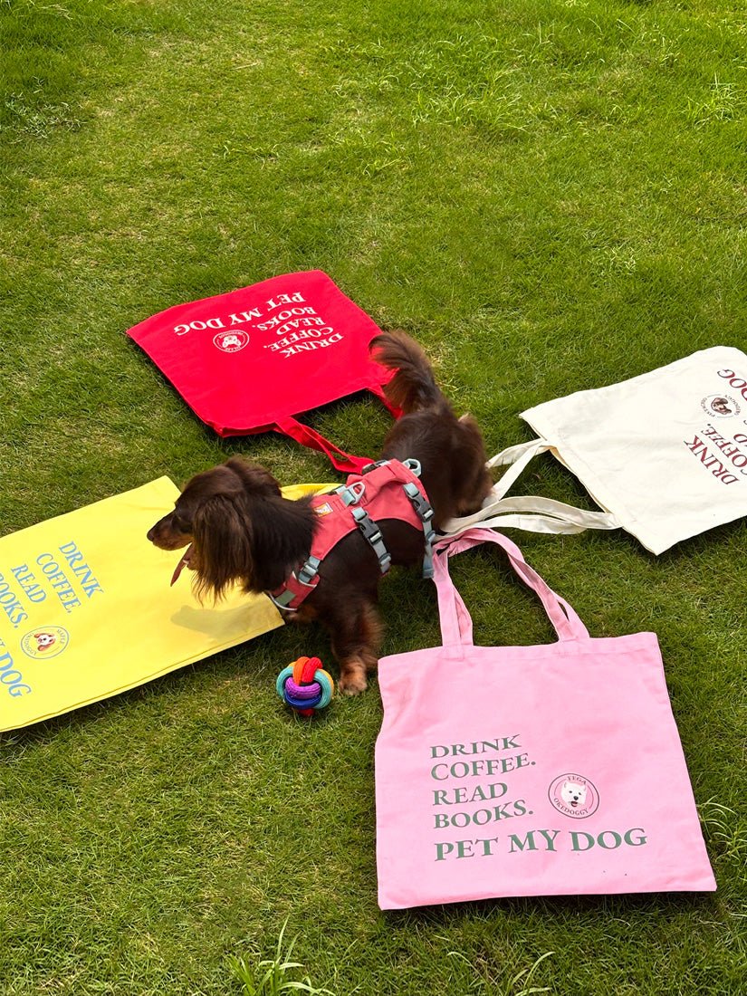 Custom Pet Portrait Mantra Tote Bag