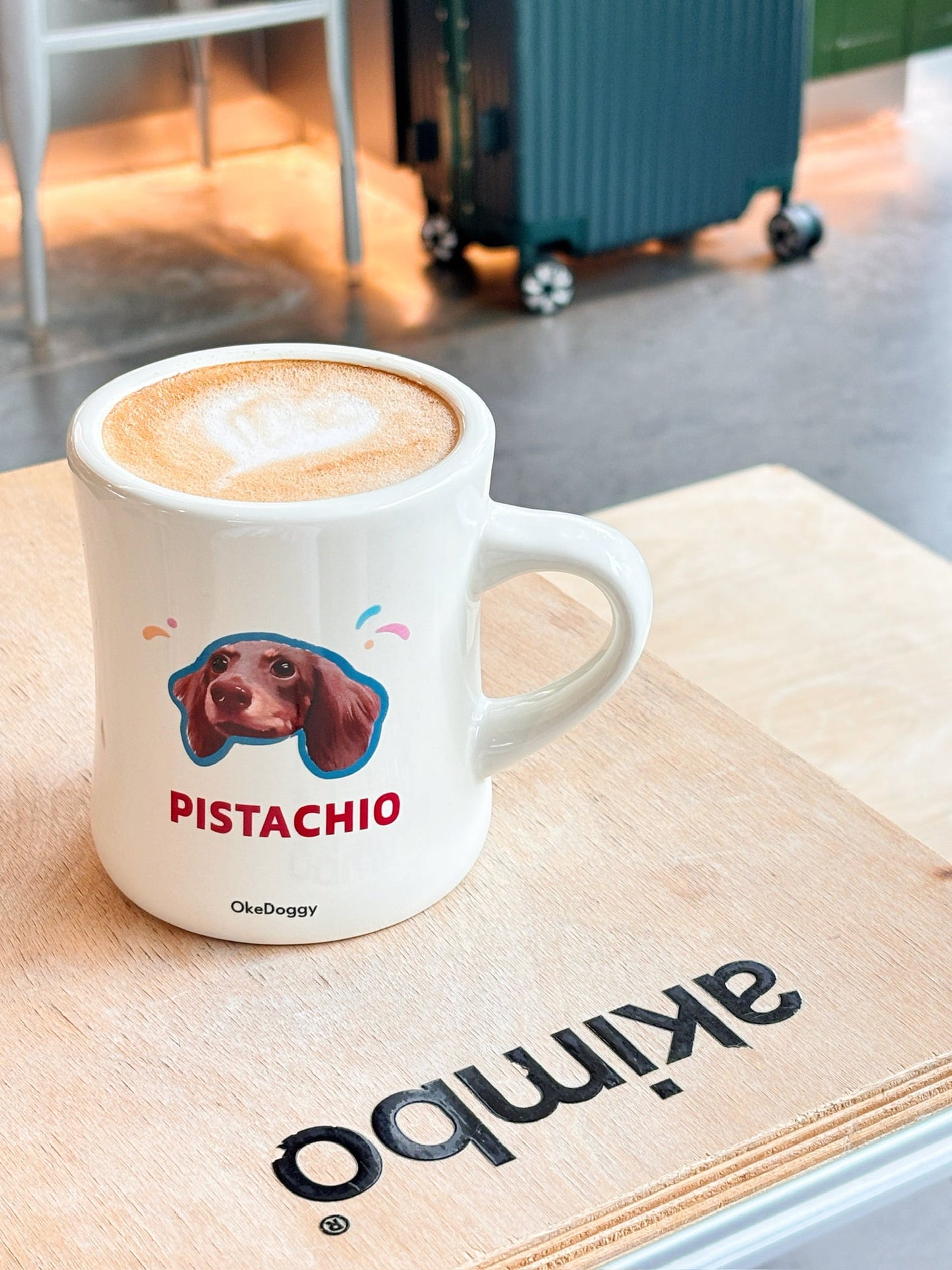 Birthday-Themed Custom Pet Potrait Mug