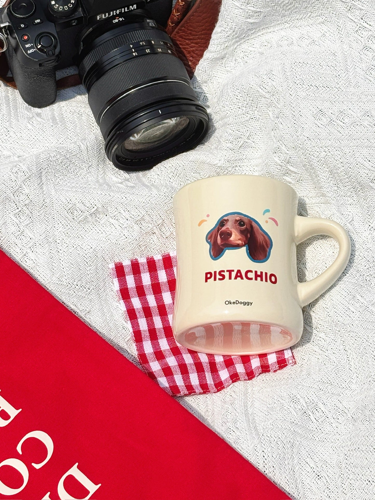 Birthday-Themed Custom Pet Potrait Mug