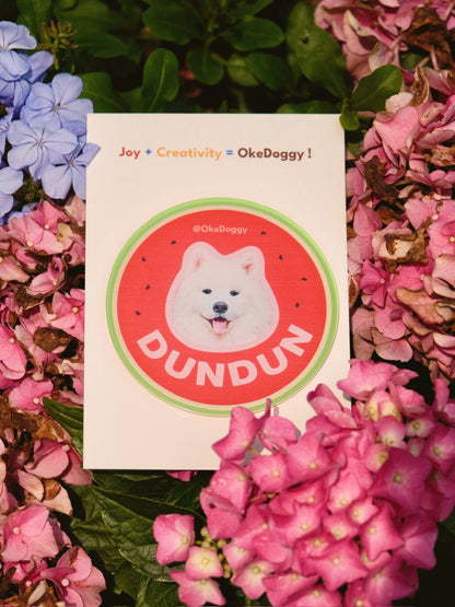 Custom Pet Portrait Fridge Magnet