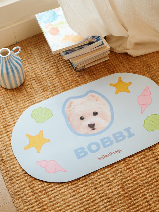 Custom Pet Portrait Non-slip Mat