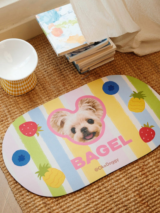Custom Pet Portrait Non-slip Mat