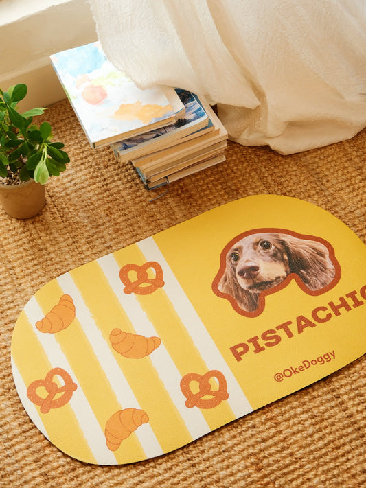 Custom Pet Portrait Non-slip Mat