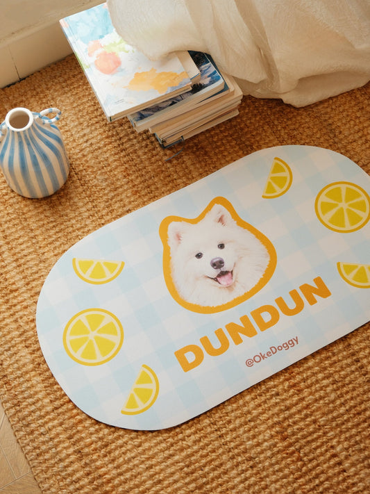 Custom Pet Portrait Non-slip Mat