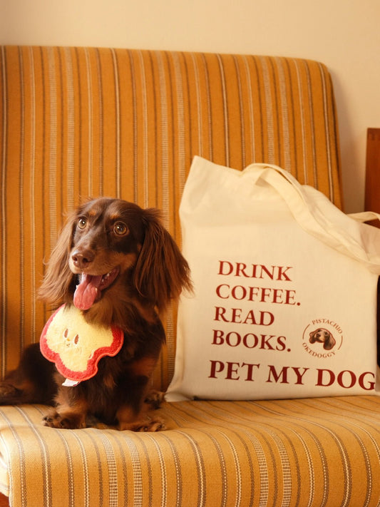 Custom Pet Portrait Mantra Tote Bag
