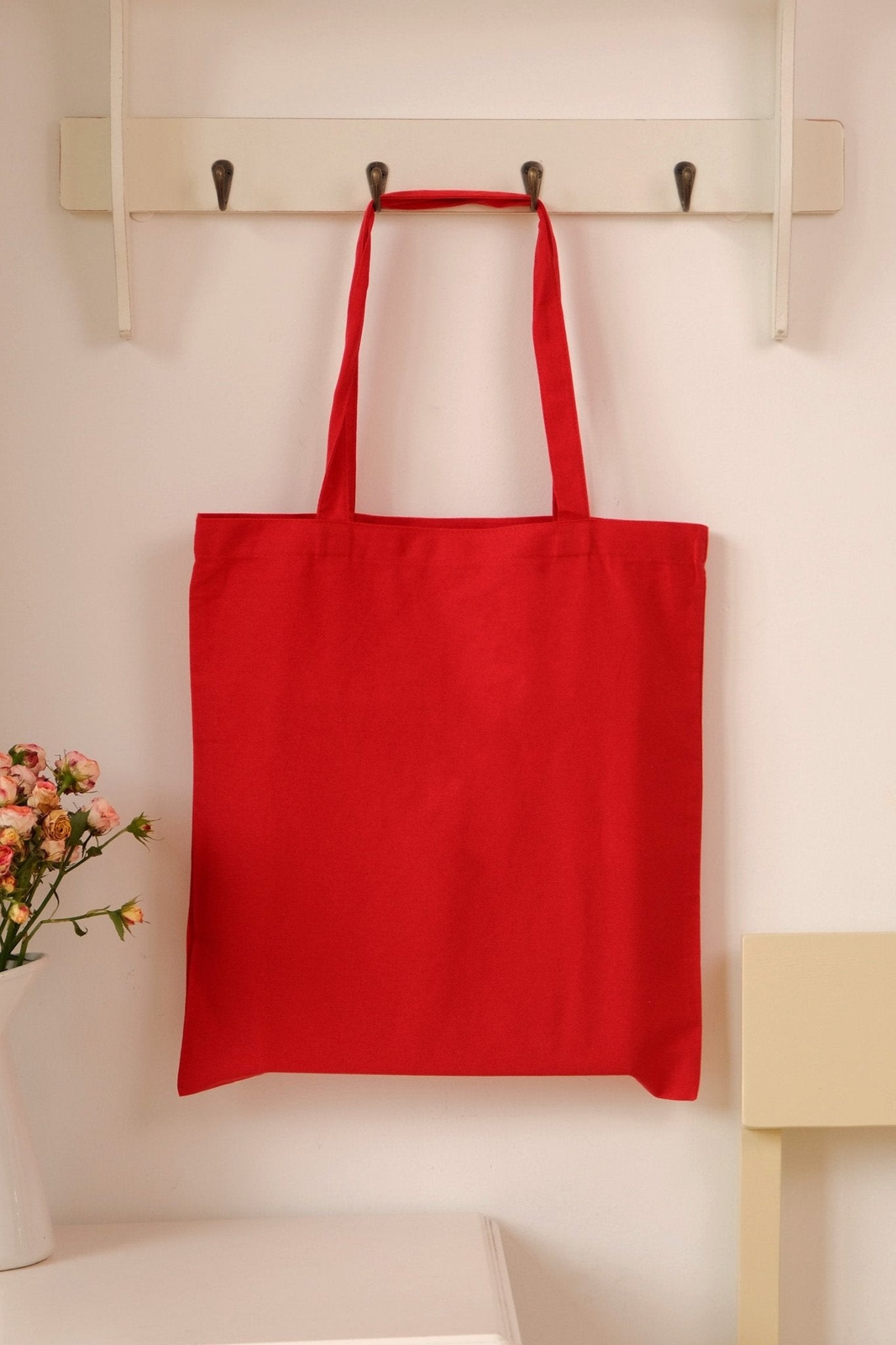 Custom Pet Portrait Mantra Tote Bag