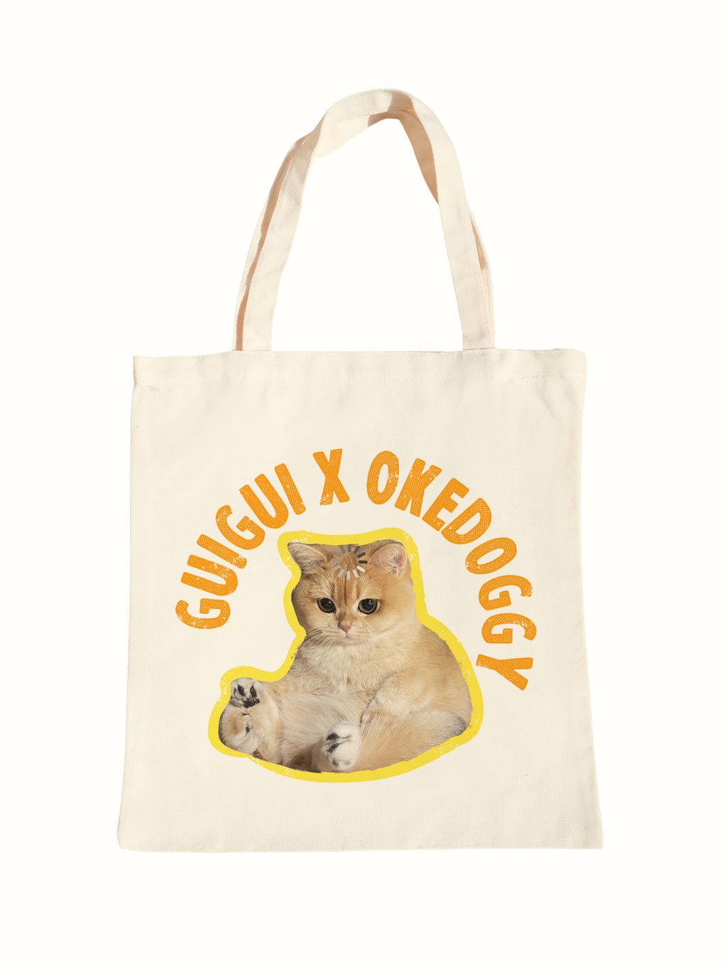 Custom Big Pet Portrait Tote Bag