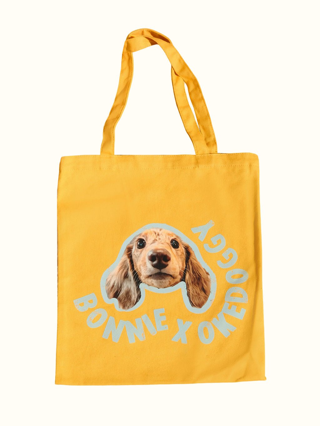 Custom Big Pet Portrait Tote Bag